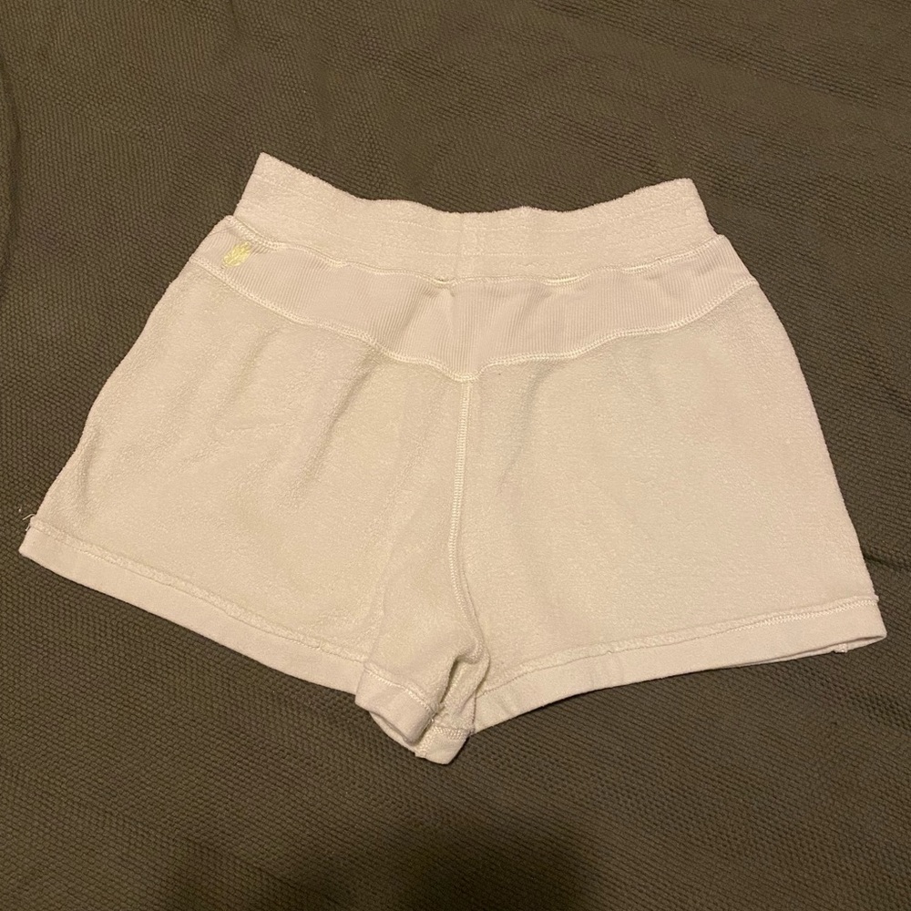 Free People Movement Yellow Sweat-Shorts